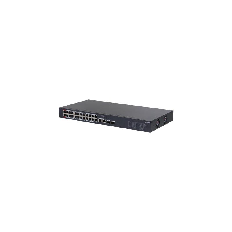 Switch|DAHUA|CS4226-24ET-375|Type L2|Desktop/pedestal|PoE ports 24|375 Watts|DH-CS4226-24ET-375 Switch|DAHUA|CS4226-24ET-375|Type L2|Desktop/pedestal|PoE ports 24|375 Watts|DH-CS4226-24ET-375