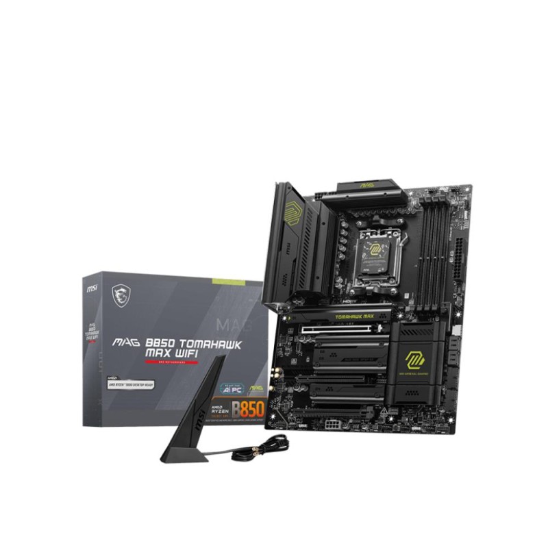 Mainboard|MSI|AMD B850|SAM5|ATX|Memory DDR5|Memory slots 4|3xPCI-Express 16x|4xM.2|1xHDMI|1xAudio-In|1xAudio-Out|4xUSB 2.0|1xUSB Mainboard|MSI|AMD B850|SAM5|ATX|Memory DDR5|Memory slots 4|3xPCI-Express 16x|4xM.2|1xHDMI|1xAudio-In|1xAudio-Out|4xUSB 2.0|1xUSB