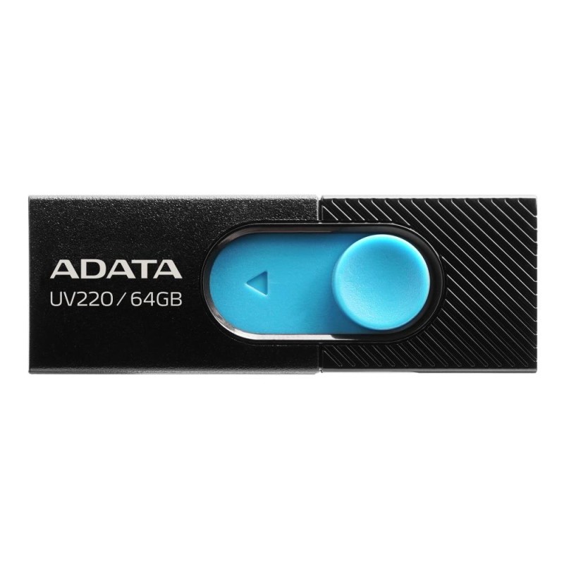 MEMORY DRIVE FLASH USB2 64GB/BLUE AUV220-64G-RBKBL ADATA MEMORY DRIVE FLASH USB2 64GB/BLUE AUV220-64G-RBKBL ADATA