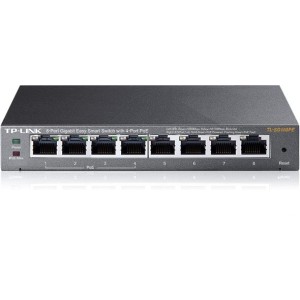 Switch|TP-LINK|8x10Base-T / 100Base-TX / 1000Base-T|PoE ports 4|TL-SG108PE