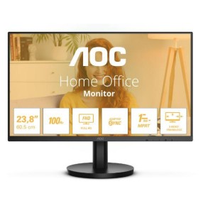 LCD Monitor|AOC|24"|Panel VA|1920x1080|16:9|100 Hz|Matte|1 ms|Speakers|Tilt|Colour Black|24B3HMA2
