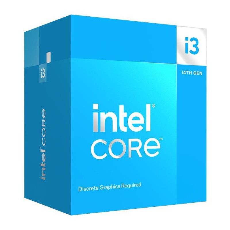 CPU|INTEL|Desktop|Core i3|i3-14100|Raptor Lake|3500 MHz|Cores 4|12MB|Socket LGA1700|60 Watts|GPU UHD 730|BOX|BX8071514100SRMX1 CPU|INTEL|Desktop|Core i3|i3-14100|Raptor Lake|3500 MHz|Cores 4|12MB|Socket LGA1700|60 Watts|GPU UHD 730|BOX|BX8071514100SRMX1