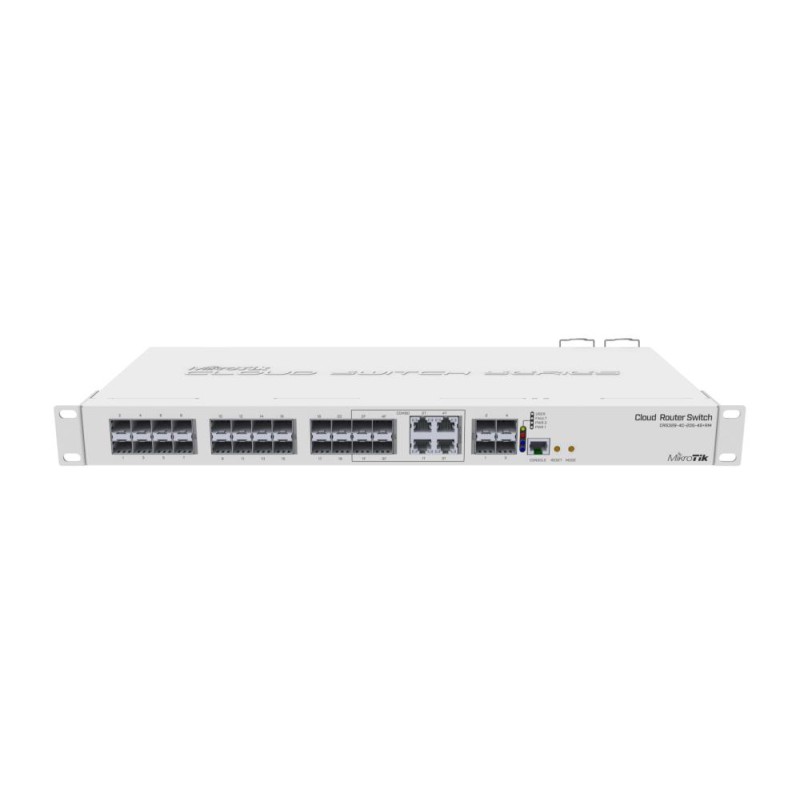 Switch|MIKROTIK|CRS328-4C-20S-4S+RM|Type L2|Rack 1U|4x10/100/1000BASE-T/SFP combo|20xSFP|4xSFP+|1xRJ45|CRS328-4C-20S-4S+RM Switch|MIKROTIK|CRS328-4C-20S-4S+RM|Type L2|Rack 1U|4x10/100/1000BASE-T/SFP combo|20xSFP|4xSFP+|1xRJ45|CRS328-4C-20S-4S+RM