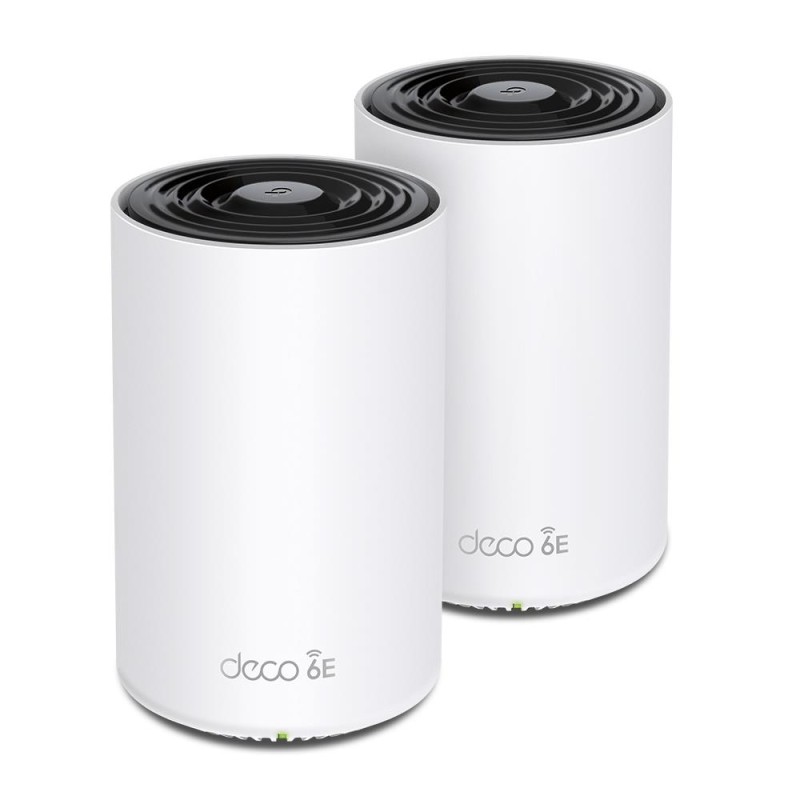 Wireless Router|TP-LINK|Wireless Access Point / Router|2-pack|5400 Mbps|Mesh|Wi-Fi 6e|3x10/100/1000M|Number of antennas 4|DECOXE