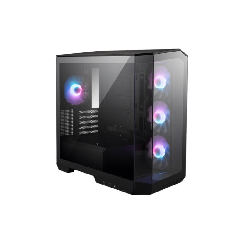 Case|MSI|MidiTower|Case product features Transparent panel|Not included|MicroATX|Colour Black|MAGPANOM100RPZ Case|MSI|MidiTower|Case product features Transparent panel|Not included|MicroATX|Colour Black|MAGPANOM100RPZ