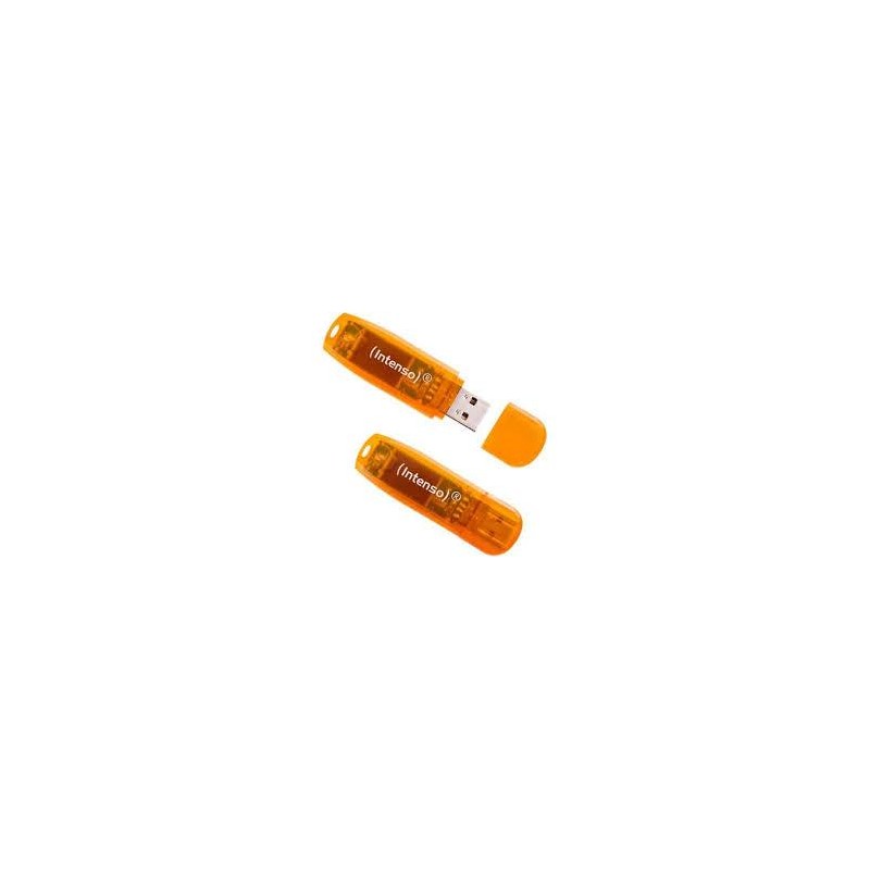 MEMORY DRIVE FLASH USB2 2X64GB/RAINBOW 3502492 INTENSO