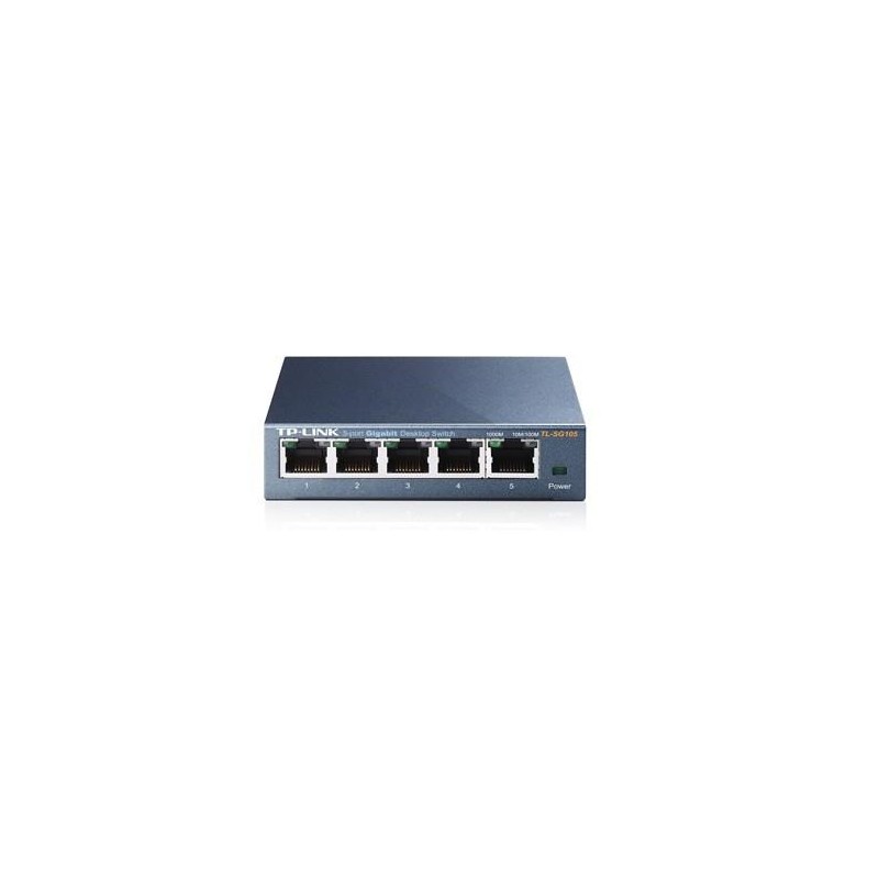 Switch|TP-LINK|5x10Base-T / 100Base-TX / 1000Base-T|TL-SG105 Switch|TP-LINK|5x10Base-T / 100Base-TX / 1000Base-T|TL-SG105