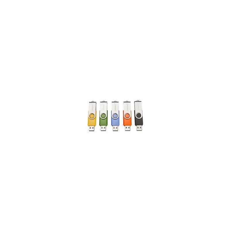 MEMORY DRIVE FLASH USB2 5X64GB/MULTIPACK 3503595 INTENSO MEMORY DRIVE FLASH USB2 5X64GB/MULTIPACK 3503595 INTENSO