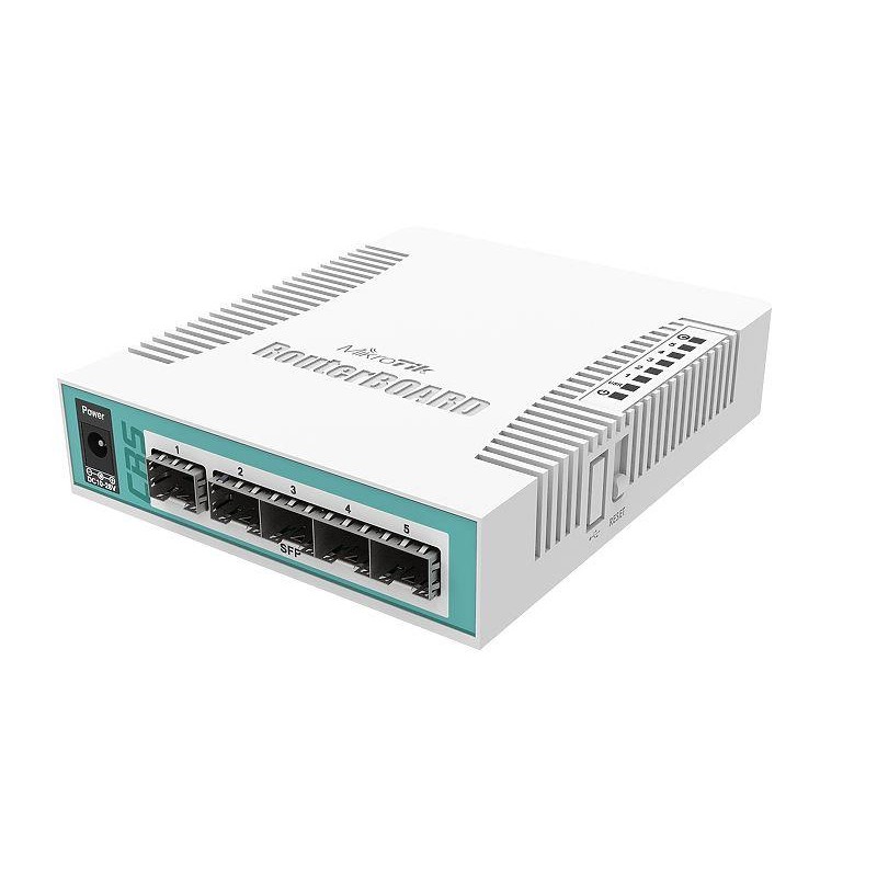 NET ROUTER/SWITCH 5PORT SFP/CRS106-1C-5S MIKROTIK NET ROUTER/SWITCH 5PORT SFP/CRS106-1C-5S MIKROTIK