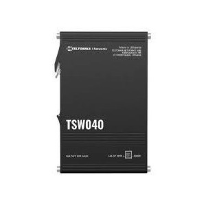 Switch|TELTONIKA|TSW040|8xRJ45|PoE+ ports 8|240 Watts|TSW040
