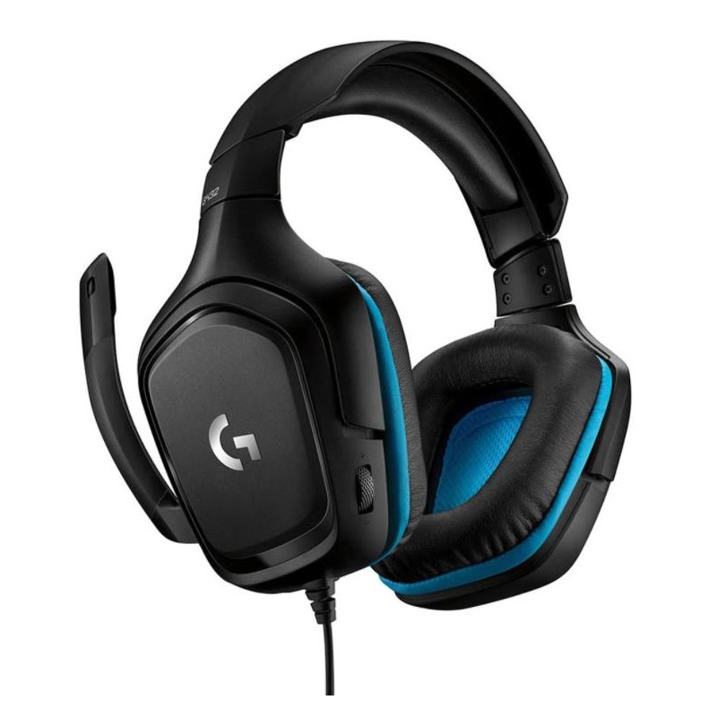 HEADSET GAMING G432/BLACK 981-000770 LOGITECH HEADSET GAMING G432/BLACK 981-000770 LOGITECH