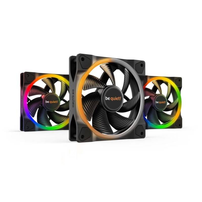 CASE FAN 120MM LIGHT WINGS/TRIPLE-PACK BL076 BE QUIET CASE FAN 120MM LIGHT WINGS/TRIPLE-PACK BL076 BE QUIET