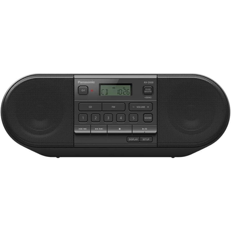 CD/RADIO/USB/BLUETH SYSTEM/RX-D500EG-K PANASONIC CD/RADIO/USB/BLUETH SYSTEM/RX-D500EG-K PANASONIC