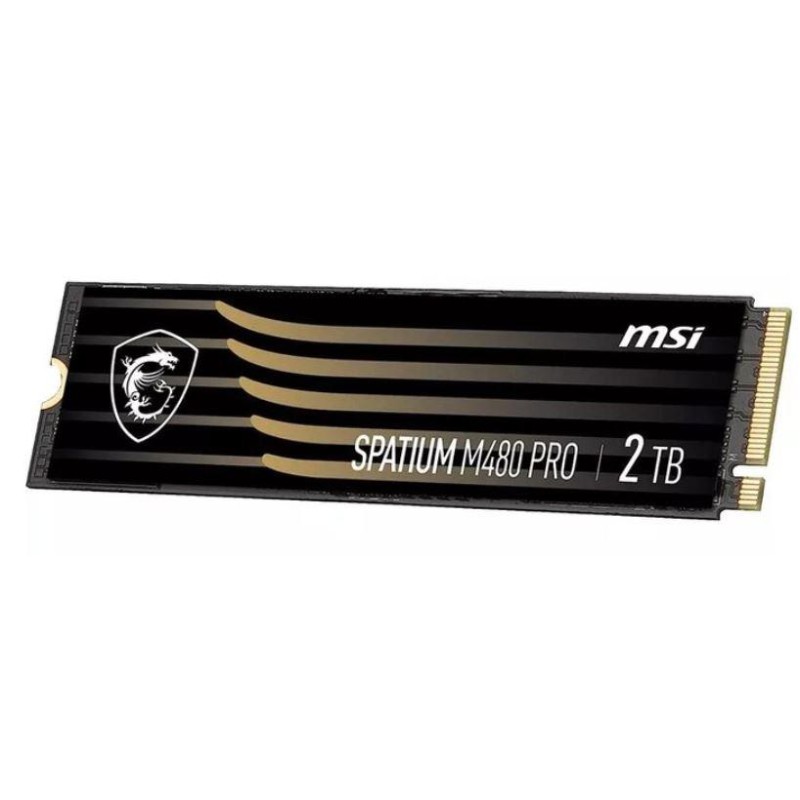 SSD|MSI|SPATIUM M480 PRO|2TB|M.2|PCIe Gen4|NVMe|3D NAND|Write speed 7000 MBytes/sec|Read speed 7400 MBytes/sec|2.15mm|TBW 1400 T SSD|MSI|SPATIUM M480 PRO|2TB|M.2|PCIe Gen4|NVMe|3D NAND|Write speed 7000 MBytes/sec|Read speed 7400 MBytes/sec|2.15mm|TBW 1400 T