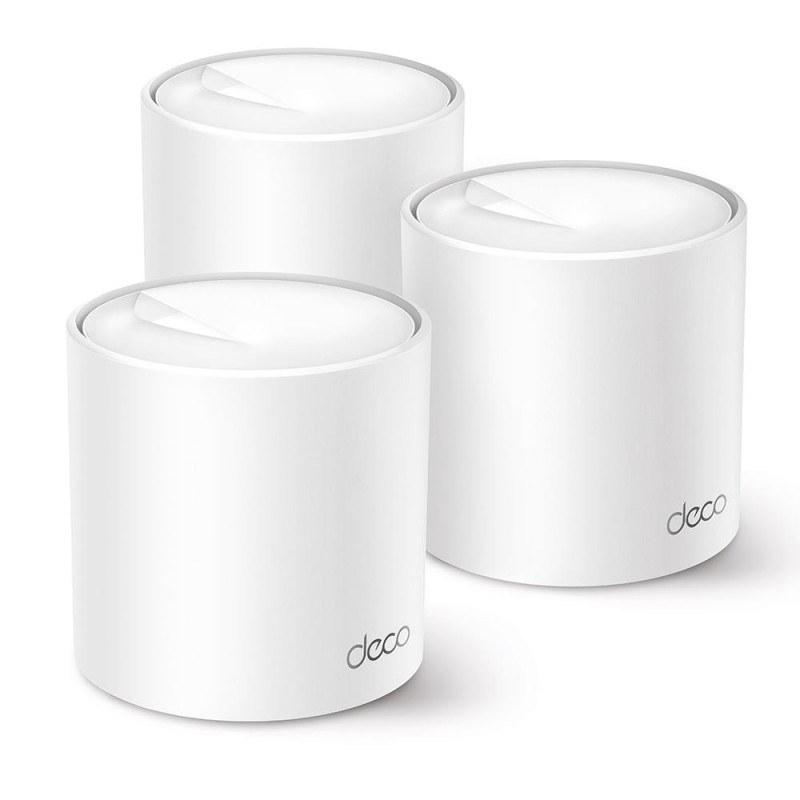 Wireless Router|TP-LINK|Wireless Router|3-pack|2900 Mbps|Mesh|Wi-Fi 6|3x10/100/1000M|Number of antennas 2|DECOX50(3-PACK) Wireless Router|TP-LINK|Wireless Router|3-pack|2900 Mbps|Mesh|Wi-Fi 6|3x10/100/1000M|Number of antennas 2|DECOX50(3-PACK)