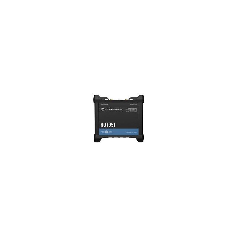 Wireless Router|TELTONIKA|Wireless Router|3x10/100M|LAN WAN ports 1|RUT951 Wireless Router|TELTONIKA|Wireless Router|3x10/100M|LAN WAN ports 1|RUT951