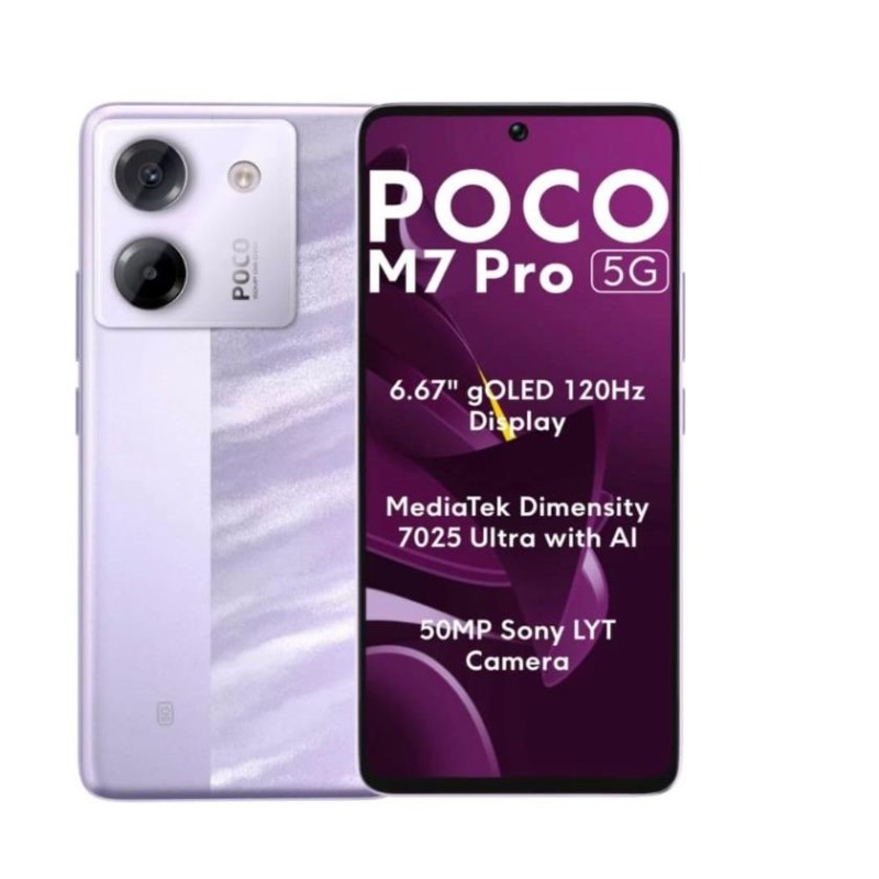 MOBILE PHONE POCO M7 PRO/8/256GB PURPLE MZB0IH4EU POCO MOBILE PHONE POCO M7 PRO/8/256GB PURPLE MZB0IH4EU POCO