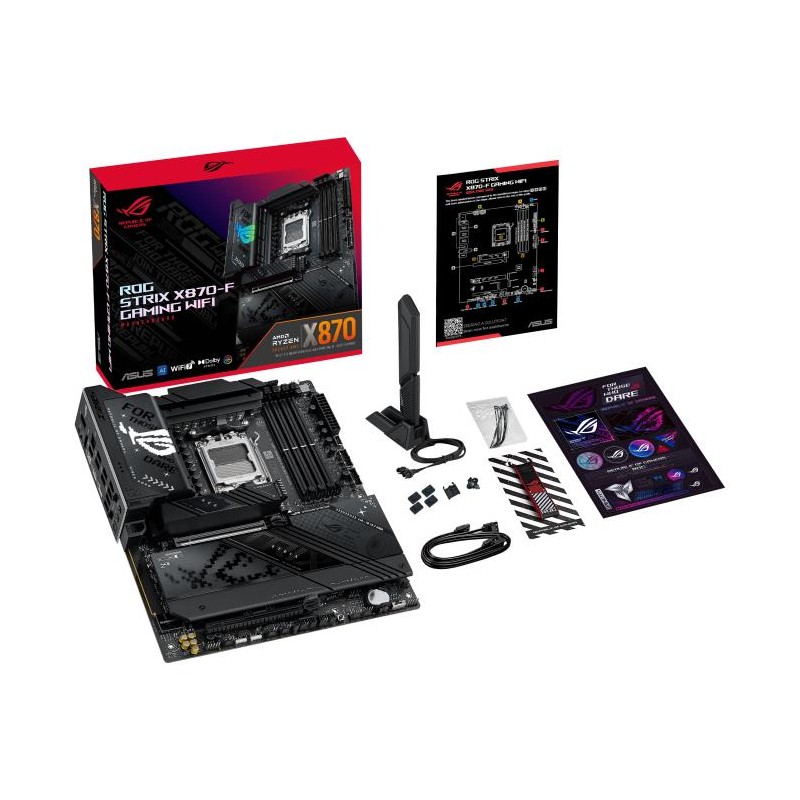 Mainboard|ASUS|AMD X870|SAM5|ATX|Memory DDR5|Memory slots 4|1xPCI-Express 4.0 16x|1xPCI-Express 5.0 16x|4xM.2|1xHDMI|1xDisplayPo Mainboard|ASUS|AMD X870|SAM5|ATX|Memory DDR5|Memory slots 4|1xPCI-Express 4.0 16x|1xPCI-Express 5.0 16x|4xM.2|1xHDMI|1xDisplayPo