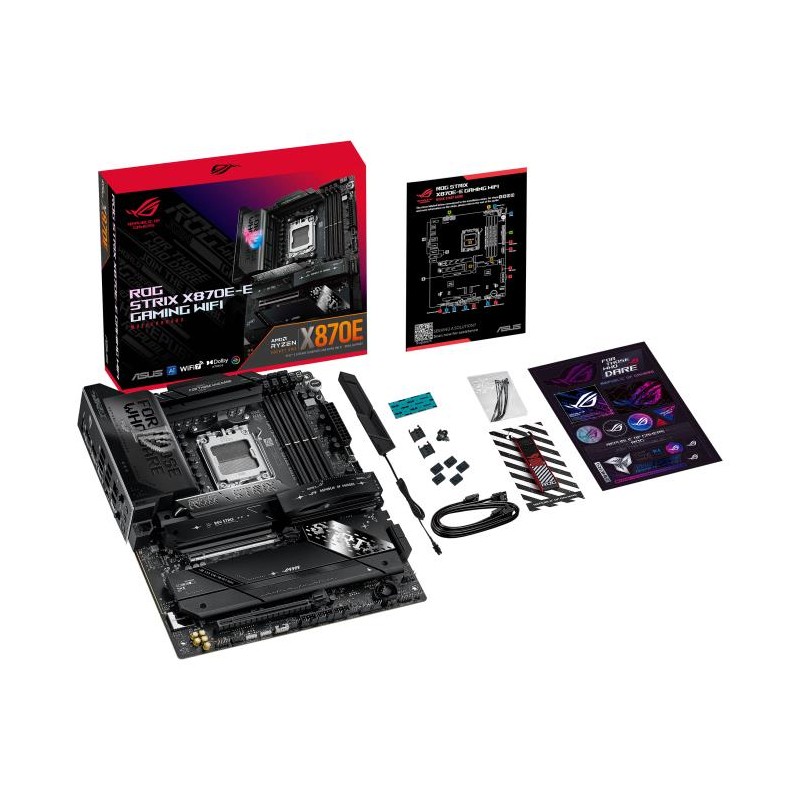 Mainboard|ASUS|AMD X870E|SAM5|ATX|Memory DDR5|Memory slots 4|1xPCI-Express 4.0 16x|1xPCI-Express 5.0 16x|5xM.2|1xHDMI|9xUSB 3.2| Mainboard|ASUS|AMD X870E|SAM5|ATX|Memory DDR5|Memory slots 4|1xPCI-Express 4.0 16x|1xPCI-Express 5.0 16x|5xM.2|1xHDMI|9xUSB 3.2|
