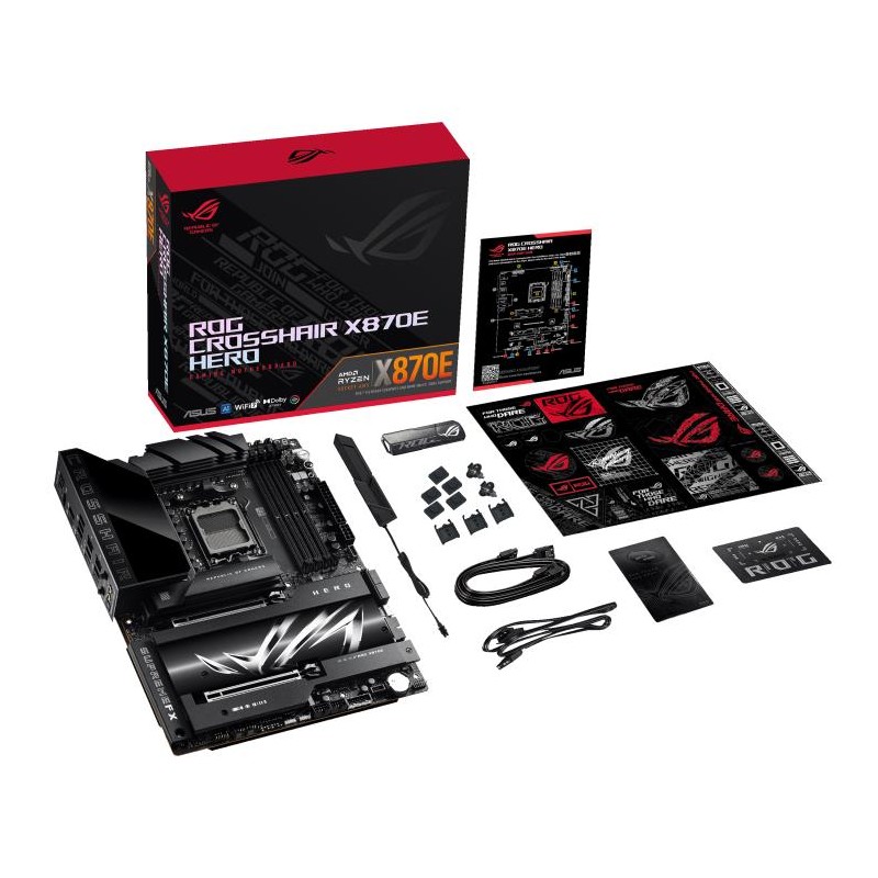 Mainboard|ASUS|AMD X870E|SAM5|ATX|Memory DDR5|Memory slots 4|2xPCI-Express 4.0 16x|2xPCI-Express 5.0 16x|4xM.2|1xHDMI|1xAudio-In Mainboard|ASUS|AMD X870E|SAM5|ATX|Memory DDR5|Memory slots 4|2xPCI-Express 4.0 16x|2xPCI-Express 5.0 16x|4xM.2|1xHDMI|1xAudio-In