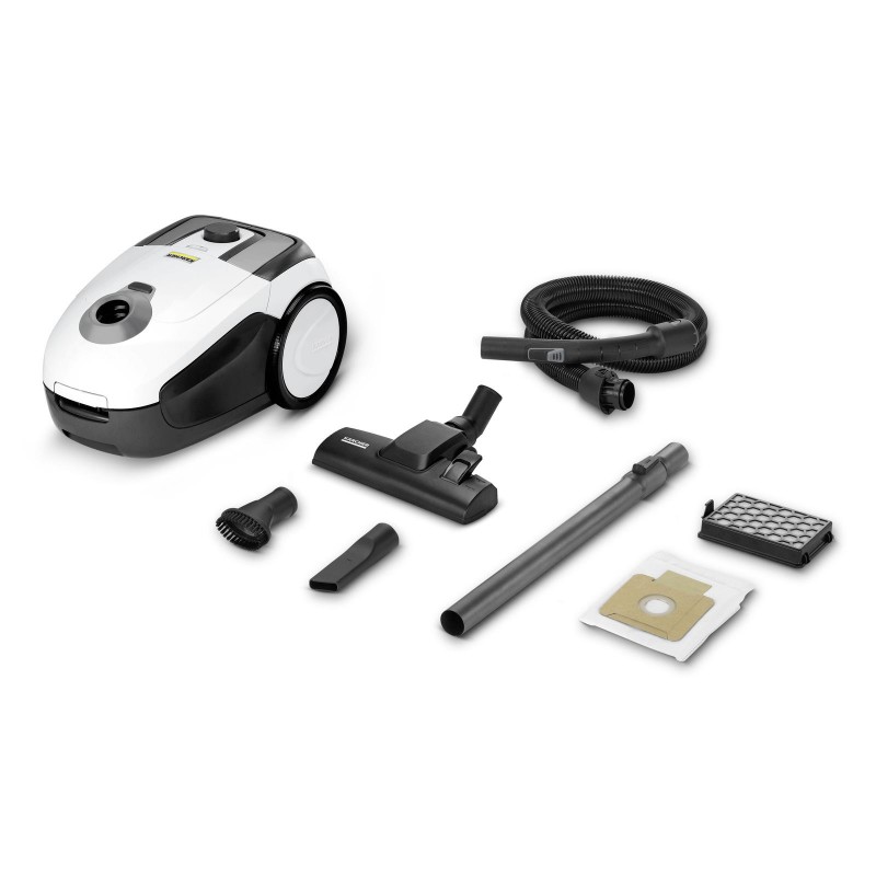 Vacuum Cleaner|KARCHER|Vacuum cleaner VC 2|700 Watts|Capacity 2.8 l|Noise 76 dB|White / Red|Weight 5.1 kg|1.198-035.0 Vacuum Cleaner|KARCHER|Vacuum cleaner VC 2|700 Watts|Capacity 2.8 l|Noise 76 dB|White / Red|Weight 5.1 kg|1.198-035.0