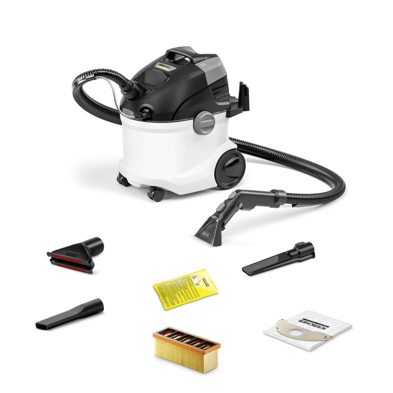 Vacuum Cleaner|KARCHER|Spray extraction cleaner SE 5 Car|Wet/dry/Car cleaning|1000 Watts|White|Weight 7.5 kg|1.081-231.0 Vacuum Cleaner|KARCHER|Spray extraction cleaner SE 5 Car|Wet/dry/Car cleaning|1000 Watts|White|Weight 7.5 kg|1.081-231.0