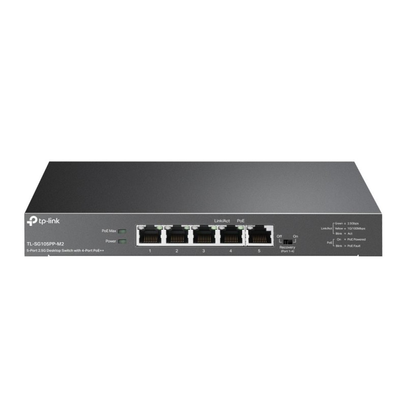 Switch|TP-LINK|TL-SG105PP-M2|Desktop/pedestal|5x2.5GbE|TL-SG105PP-M2 Switch|TP-LINK|TL-SG105PP-M2|Desktop/pedestal|5x2.5GbE|TL-SG105PP-M2