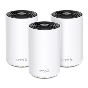 Wireless Router|TP-LINK|Wireless Access Point / Router|2-pack|5400 Mbps|Mesh|Wi-Fi 6e|2x10/100/1000M|1x2.5GbE|LAN WAN ports 3|Nu