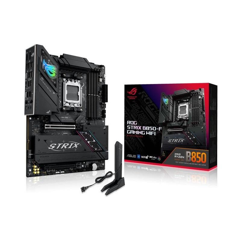 Mainboard|ASUS|AMD B850|SAM5|ATX|Memory DDR5|Memory slots 4|1xPCI-Express 4.0 16x|1xPCI-Express 5.0 16x|4xM.2|1xHDMI|1xDisplayPo Mainboard|ASUS|AMD B850|SAM5|ATX|Memory DDR5|Memory slots 4|1xPCI-Express 4.0 16x|1xPCI-Express 5.0 16x|4xM.2|1xHDMI|1xDisplayPo