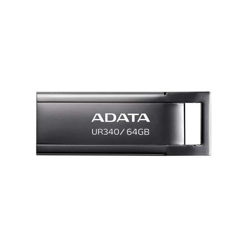 MEMORY DRIVE FLASH USB3.2 64GB/BLACK AROY-UR340-64GBK ADATA MEMORY DRIVE FLASH USB3.2 64GB/BLACK AROY-UR340-64GBK ADATA