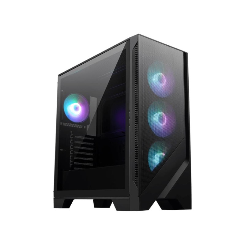 Case|MSI|MAG FORGE 321R AIRFLOW|MidiTower|Case product features Transparent panel|ATX|MicroATX|MiniITX|Colour Black|MAGFORGE321R Case|MSI|MAG FORGE 321R AIRFLOW|MidiTower|Case product features Transparent panel|ATX|MicroATX|MiniITX|Colour Black|MAGFORGE321R