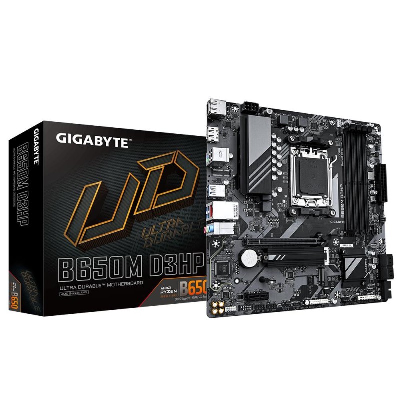 Mainboard|GIGABYTE|AMD B650|SAM5|Micro-ATX|Memory DDR5|Memory slots 4|1xPCI-Express 3.0 1x|1xPCI-Express 4.0 16x|2xM.2|1xHDMI|2x Mainboard|GIGABYTE|AMD B650|SAM5|Micro-ATX|Memory DDR5|Memory slots 4|1xPCI-Express 3.0 1x|1xPCI-Express 4.0 16x|2xM.2|1xHDMI|2x