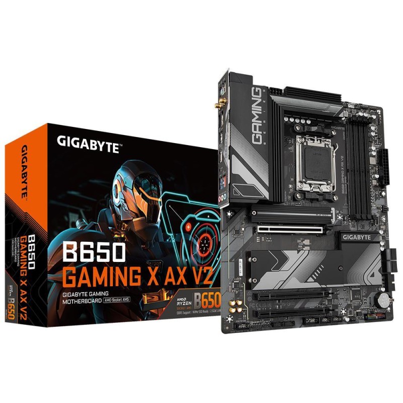 Mainboard|GIGABYTE|AMD B650|SAM5|ATX|Memory DDR5|Memory slots 4|1xPCI-Express 16x|1xPCI-Express 3.0 1x|3xM.2|1xHDMI|1xDisplayPor Mainboard|GIGABYTE|AMD B650|SAM5|ATX|Memory DDR5|Memory slots 4|1xPCI-Express 16x|1xPCI-Express 3.0 1x|3xM.2|1xHDMI|1xDisplayPor