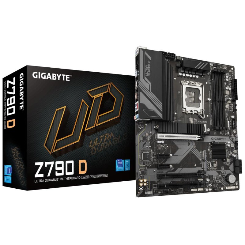 Mainboard|GIGABYTE|Intel Z790|LGA1700|ATX|Memory DDR5|Memory slots 4|2xPCI-Express 3.0 1x|1xPCI-Express 3.0 16x|1xPCI-Express 4. Mainboard|GIGABYTE|Intel Z790|LGA1700|ATX|Memory DDR5|Memory slots 4|2xPCI-Express 3.0 1x|1xPCI-Express 3.0 16x|1xPCI-Express 4.