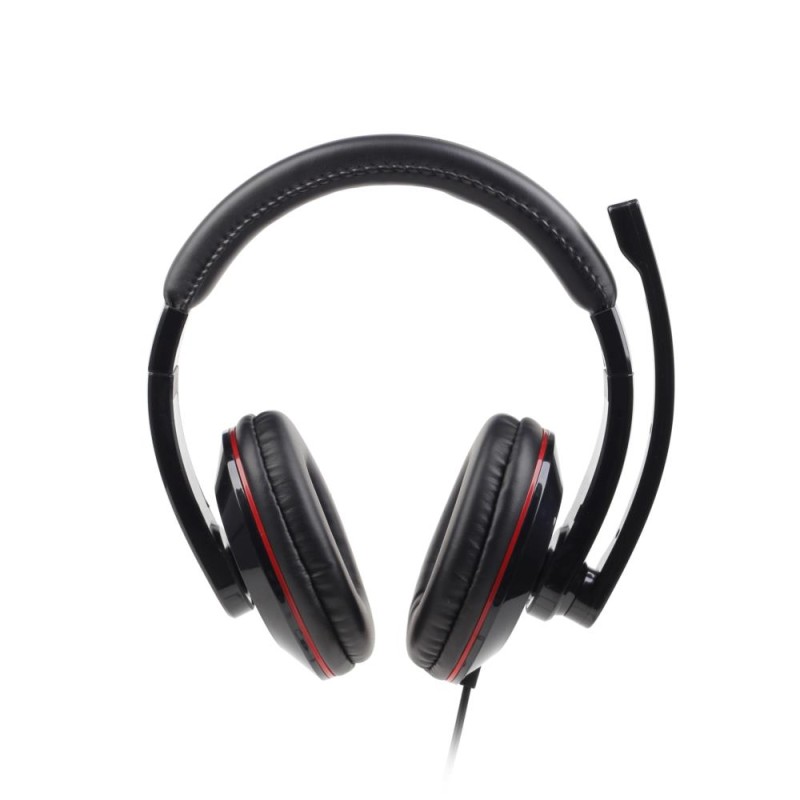 HEADSET STEREO USB BLACK/MHS-U-001 GEMBIRD HEADSET STEREO USB BLACK/MHS-U-001 GEMBIRD