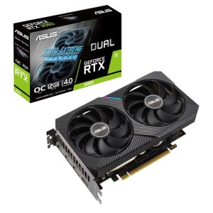 Graphics Card|ASUS|NVIDIA GeForce RTX 3060|12 GB|192 bit|PCIE 4.0 16x|GDDR6|GPU 1837 MHz|1xHDMI|3xDisplayPort|DUAL-RTX3060-O12G-