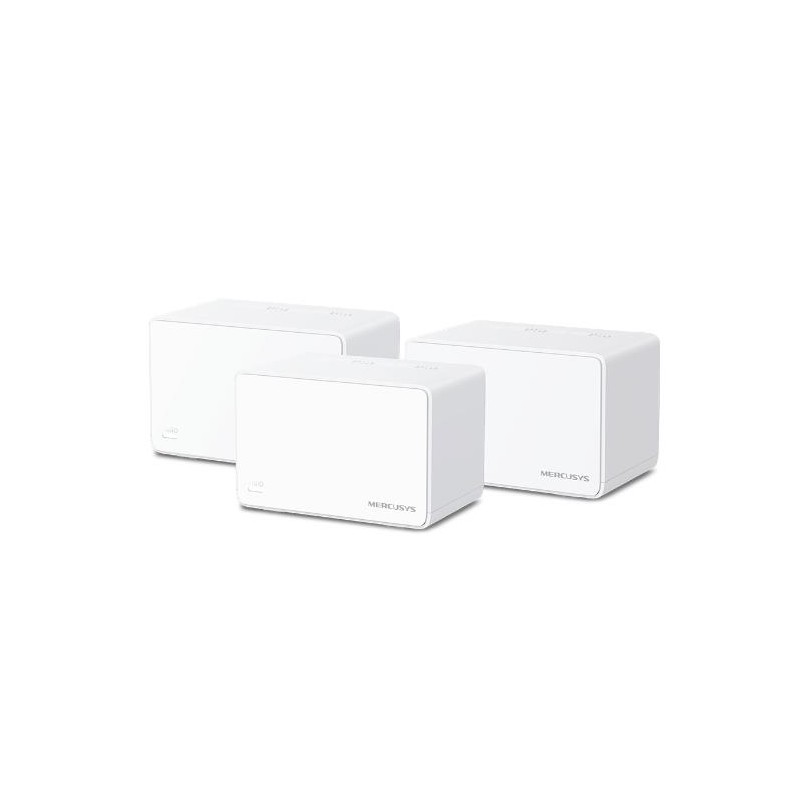 Wireless Router|MERCUSYS|Wireless Router|3-pack|3000 Mbps|Mesh|3x10/100/1000M|HALOH80X(3-PACK) Wireless Router|MERCUSYS|Wireless Router|3-pack|3000 Mbps|Mesh|3x10/100/1000M|HALOH80X(3-PACK)