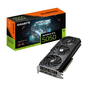 Graphics Card|GIGABYTE|NVIDIA GeForce RTX 5050|8 GB|GDDR6|128 bit|PCIE 5.0 16x|GPU 2632 MHz|Triple slot Fansink|GV-N5050GAMINGOC