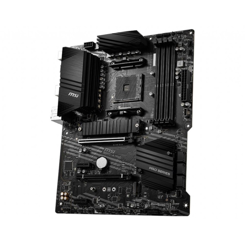 Mainboard|MSI|AMD B550|SAM4|ATX|2xPCI-Express 3.0 1x|1xPCI-Express 3.0 4x|2xM.2|1xPCI-Express 4.0 16x|Memory DDR4|Memory slots 4 Mainboard|MSI|AMD B550|SAM4|ATX|2xPCI-Express 3.0 1x|1xPCI-Express 3.0 4x|2xM.2|1xPCI-Express 4.0 16x|Memory DDR4|Memory slots 4