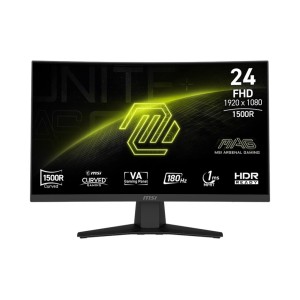 LCD Monitor|MSI|MAG 244C|23.6"|Gaming/Curved/Frameless|Matte|Panel VA|1920x1080|16:9|180Hz|1 ms|MAG244C