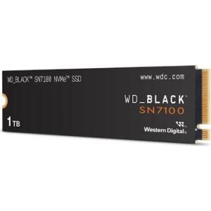 SSD|WESTERN DIGITAL|Black SN7100|1TB|M.2|PCIe Gen4|NVMe|3D TLC|Write speed 6900 MBytes/sec|Read speed 7250 MBytes/sec|WDS100T4X0