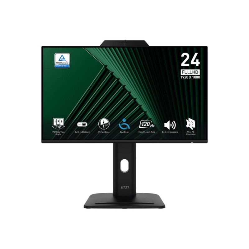LCD Monitor|MSI|PRO MP242PMG|23.8"|Business|Panel IPS|1920x1080|16:9|120 Hz|1 ms|Speakers|PROMP242PMG