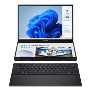 Notebook|ASUS|ZenBook Series|DUO|UX8406CA-PZ009W|CPU Core Ultra|U9-285H|2900 MHz|14"|Touchscreen|2880x1800|RAM 32GB|LPDDR5x|SSD 