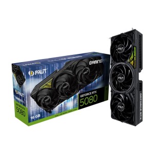 Graphics Card|PALIT|NVIDIA GeForce RTX 5080|16 GB|GDDR7|256 bit|PCIE 5.0 16x|Triple slot Fansink|1xHDMI|3xDisplayPort|NE75080019