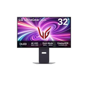 Monitor|LG|32GS95UV-B|32"|Gaming/4K|Panel OLED|3840x2160|16:9|240 Hz|Matte|0.03 ms|Speakers|Swivel|Pivot|Height adjustable|Tilt|