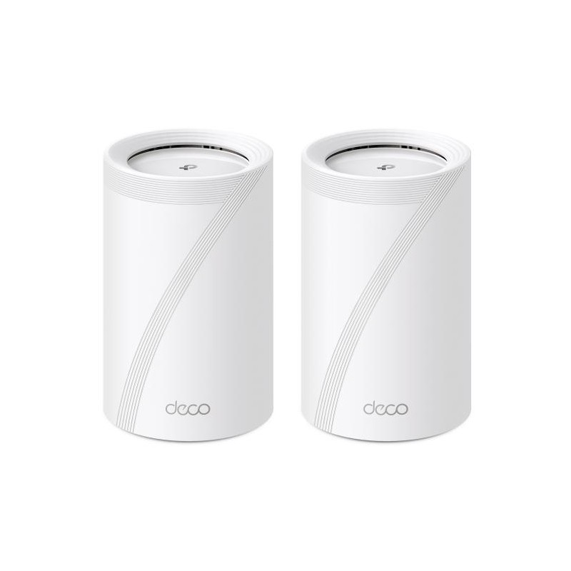 Wireless Router|TP-LINK|Wireless Access Point / Router|2-pack|9300 Mbps|Mesh|Wi-Fi 7|USB 3.0|4x2.5GbE|LAN WAN ports 4|Number of Wireless Router|TP-LINK|Wireless Access Point / Router|2-pack|9300 Mbps|Mesh|Wi-Fi 7|USB 3.0|4x2.5GbE|LAN WAN ports 4|Number of