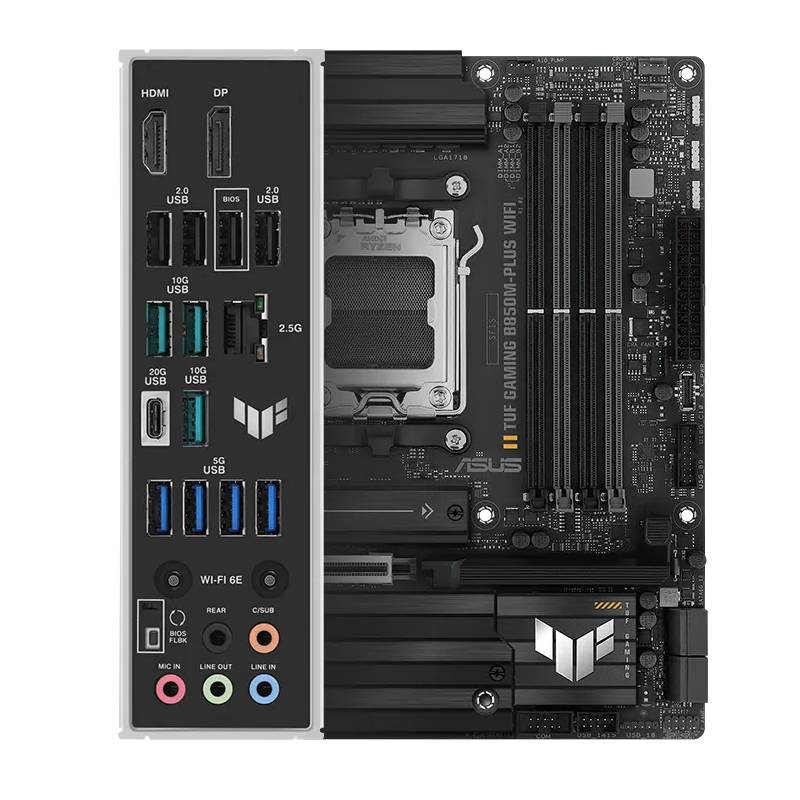 MB AMD B850 SAM5 MATX/GAMING B850M-PLUS WIFI7 W ASUS