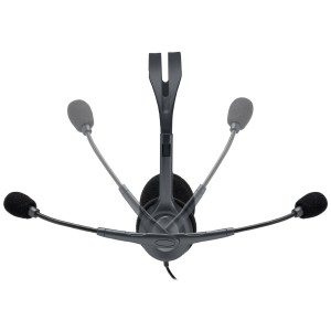 HEADSET STEREO H111/GREY 981-000593 LOGITECH
