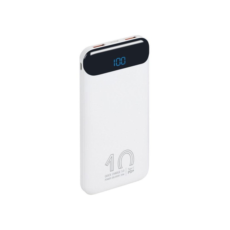 POWER BANK USB 10000MAH/VA2540 WHITE RIVACASE POWER BANK USB 10000MAH/VA2540 WHITE RIVACASE
