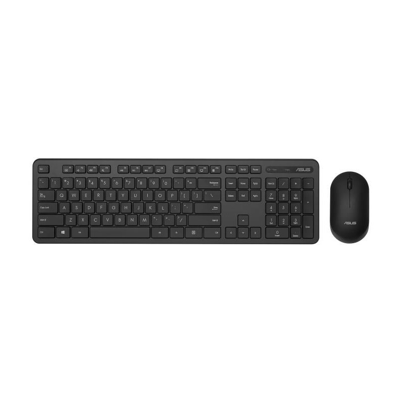 KEYBOARD +MOUSE WRL OPT. CW100/BLACK 90XB0700-BKM1D0 ASUS